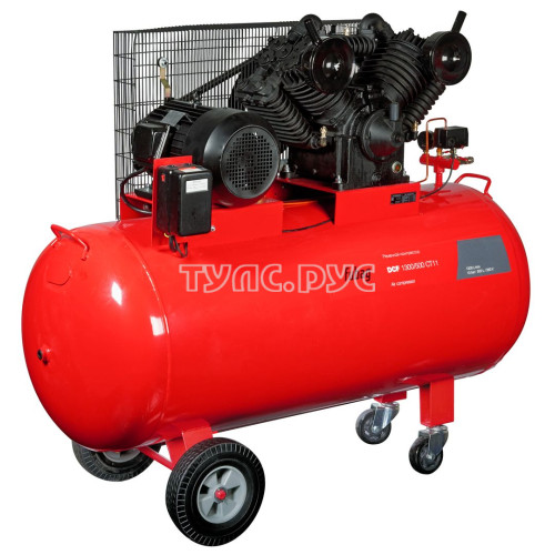 Компрессор DCF-1300/500 CT11 двухступенчатый (1300л/мин 500л 10бар 7.5кВт 380В)