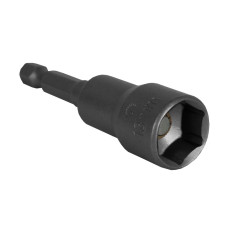 Головка торцевая магнитная 13 х 65 мм с хвостовиком HEX 1/4" (1шт), блистер