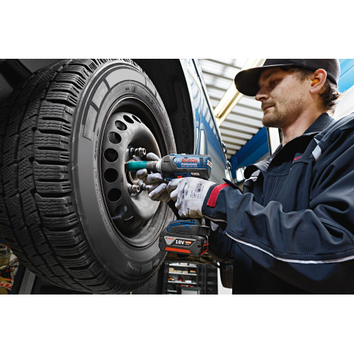 Аккумуляторный гайковерт Li-Ion 18 В, Bosch GDS 18 V-EC 250(2x5.0A/h) Professional 06019D8104