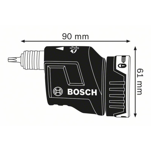 Насадка для аккумуляторной  дрели-шуруповерта Li-Ion FlexiClick 18 В, Насадка Bosch GEA FC2 для аккумуляторных шуруповертов GSR 14.4/18 V-EC FC2  1600A001SJ