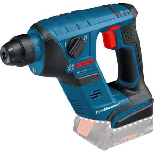 Аккумуляторный перфоратор Li-Ion 18 В, Bosch GBH 18 V-LI Compact (L-Boxx) 0611905308