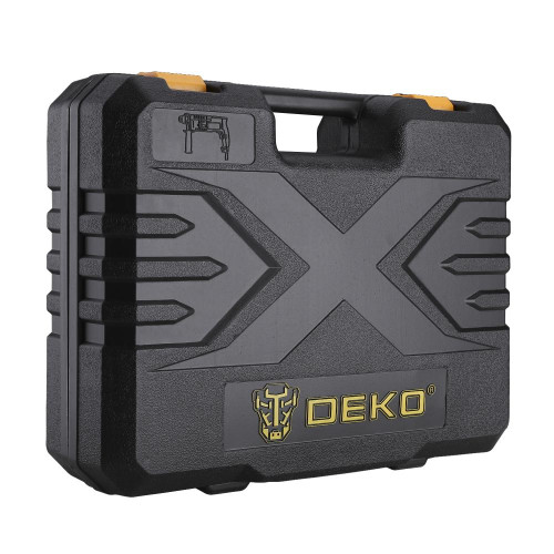Перфоратор DEKO DKH850W в кейсе с набором из 3 буров SDS+ 063-4116