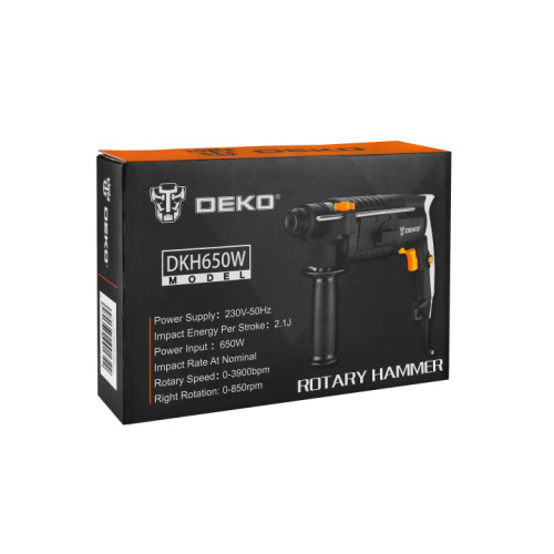 Перфоратор сетевой DEKO DKH650W 063-4118