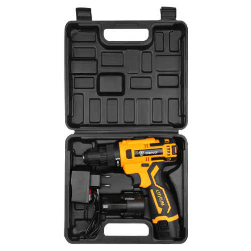 Аккумуляторная дрель-шуруповерт DEKO Banger 12V SET 3 в кейсе 063-4130