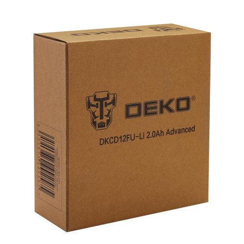 Аккумуляторная дрель 12В DEKO DKCD12FU-Li 063-4131