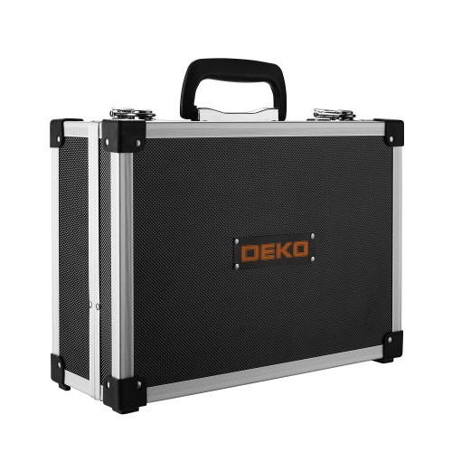 Набор инструментов Premium + Аккумуляторная дрель DEKO DKCD12FU-Li (2*12V 2,0Ah Li-Ion, кейс) 063-4136