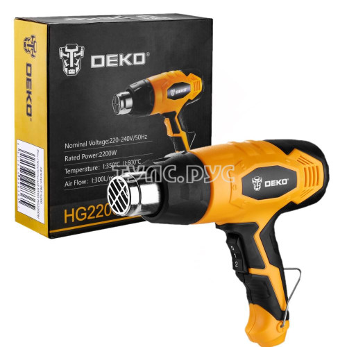 Строительный фен DEKO HG2200W 063-4200