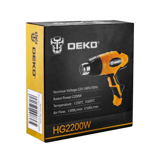 Строительный фен DEKO HG2200W 063-4200