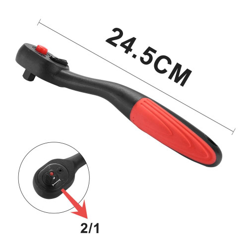 Трещотка DEKO 1/2 DR04 Professional (72 зуба) 068-1415